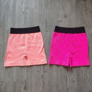 Kids Pink and Coral Shorts